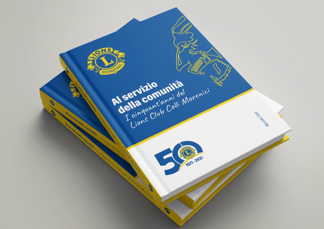 Libro d'impresa Lions Club Colli Morenici — 50 anni